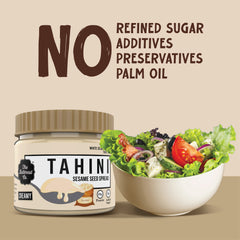 The Butternut Co. Tahini Sesame Seed Spread - with fresh vegetables