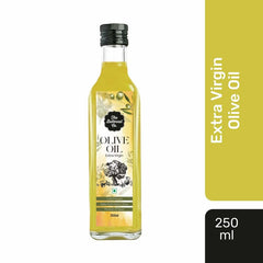 The Butternut Co. Cold Pressed Extra Virgin Olive Oil, Premium Cooking Oil, Perfect for Frying, Dressing, Garnishing and Drizzling on Salads, Good for Health, Digestion and Heart, Daily Use, 250ml