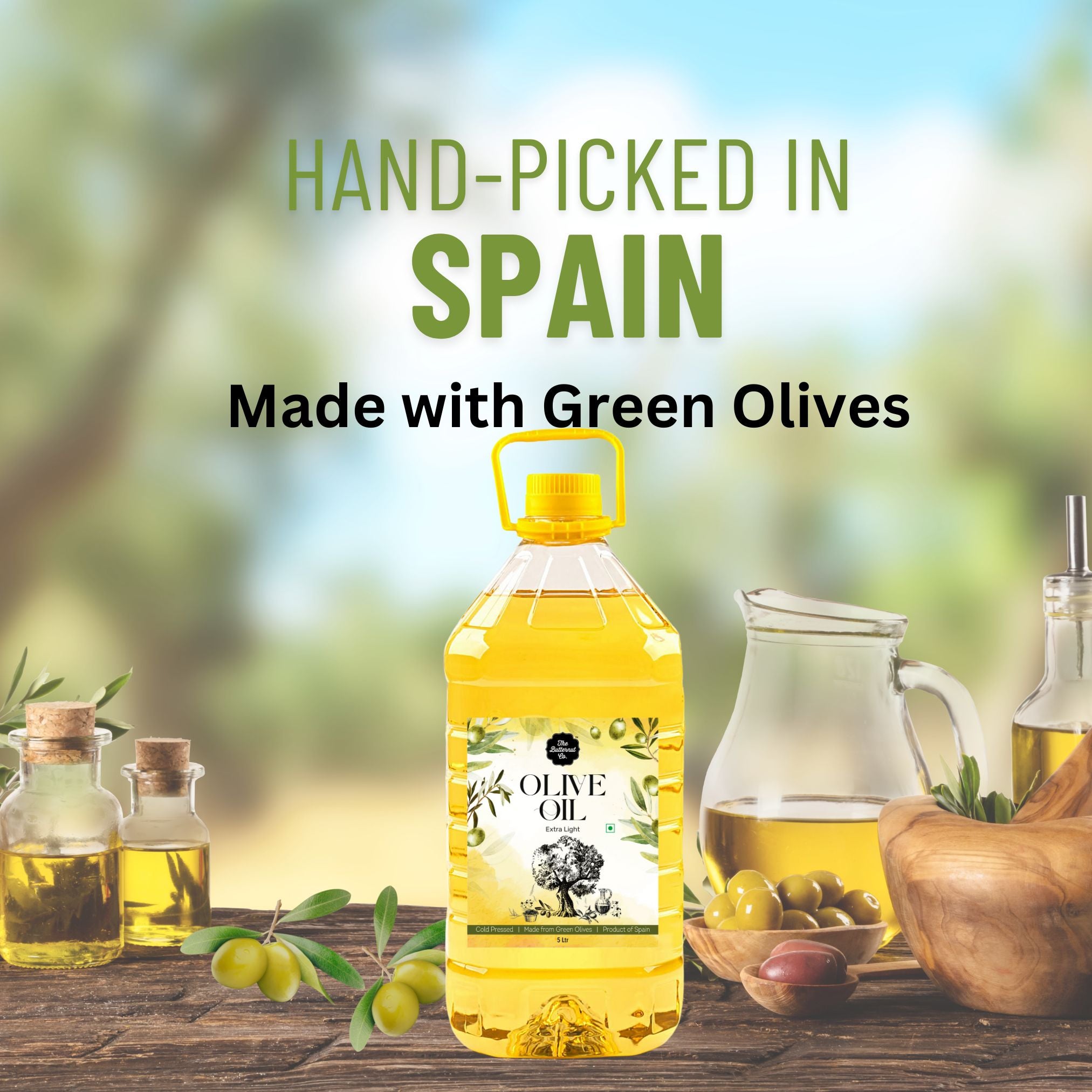 The Butternut Co. olive oil - ideal for sautéing