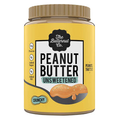 The Butternut Co. Natural Peanut Butter (Crunchy) 1kg & Coconut Peanut Butter (Creamy) 340g | No Refined Sugar | Natural | Gluten Free | Cholesterol Free | No Trans Fat | High Protein Peanut Butter