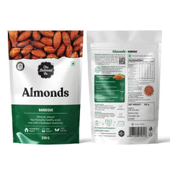 The Butternut Co. Almonds Barbeque - 250gm | 100% Natural | High Protein & Fibre | Gluten Free | Vegan
