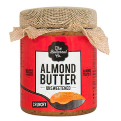 The Butternut Co. Cashew Butter Unsweetened, Almond Butter Unsweetened Crunchy & Chocolate Hazelnut Spread Creamy, 200 gm Each - Pack of 3 (No Added Sugar, Vegan, High Protein, Keto)