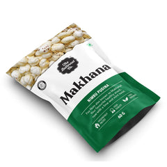 The Butternut Co. Makhana - Nimbu Pudina - 60g | Natural | High Protein & Fibre | Gluten Free | Vegan (Pack of 1)
