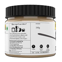 The Butternut Co. Natural Peanut Butter (Crunchy) 1kg & No stir Peanut Butter Classic with Jaggery (Crunchy) 340g | Gluten Free | Cholesterol Free | No Trans Fat | High Protein Peanut Butter