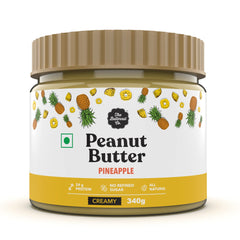 बटरनट कंपनी अनानास मूंगफली का मक्खन (मलाईदार) 340 ग्राम | 24 ग्राम प्रोटीन | कोई रिफाइंड चीनी नहीं | प्राकृतिक | ग्लूटेन मुक्त | कोलेस्ट्रॉल मुक्त | कोई ट्रांस फैट नहीं