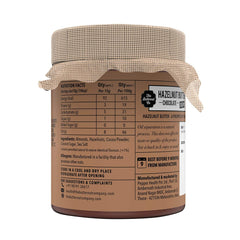The Butternut Co. Chocolate Hazelnut Spread,- 200 gm (No Refined Sugar, Vegan, No Preservatives)