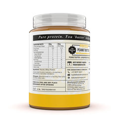 The Butternut Co. Protein Peanut Butter Unsweetened, Creamy 925 Gm (38G Protein, No Added Sugar, Whey Protein Isolate)