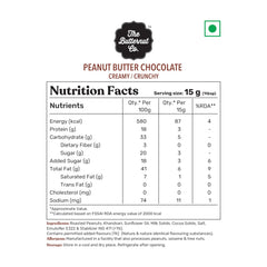 The Butternut Co. Peanut Butter Chocolate,Crunchy | 18 g Protein | No Refined Sugar | High Protein, Nutritious and Delicious Treat for Breakfast | All Natural| No Cholesterol - 800 g (Pack of 1)
