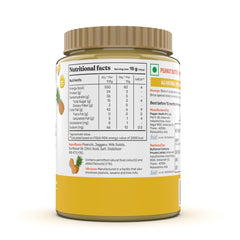 The Butternut Co. Pineapple Peanut Butter (Creamy) 925g | 24 g Protein | No Refined Sugar | Natural | Gluten Free | Cholesterol Free | No Trans Fat