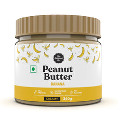 बटरनट कंपनी प्राकृतिक मूंगफली का मक्खन (कुरकुरा) 1 किलो और केला मूंगफली का मक्खन (मलाईदार) 340 ग्राम | कोई रिफाइंड चीनी नहीं | प्राकृतिक | ग्लूटेन मुक्त | कोई कोलेस्ट्रॉल नहीं | कोई ट्रांस फैट नहीं | उच्च प्रोटीन मूंगफली का मक्खन